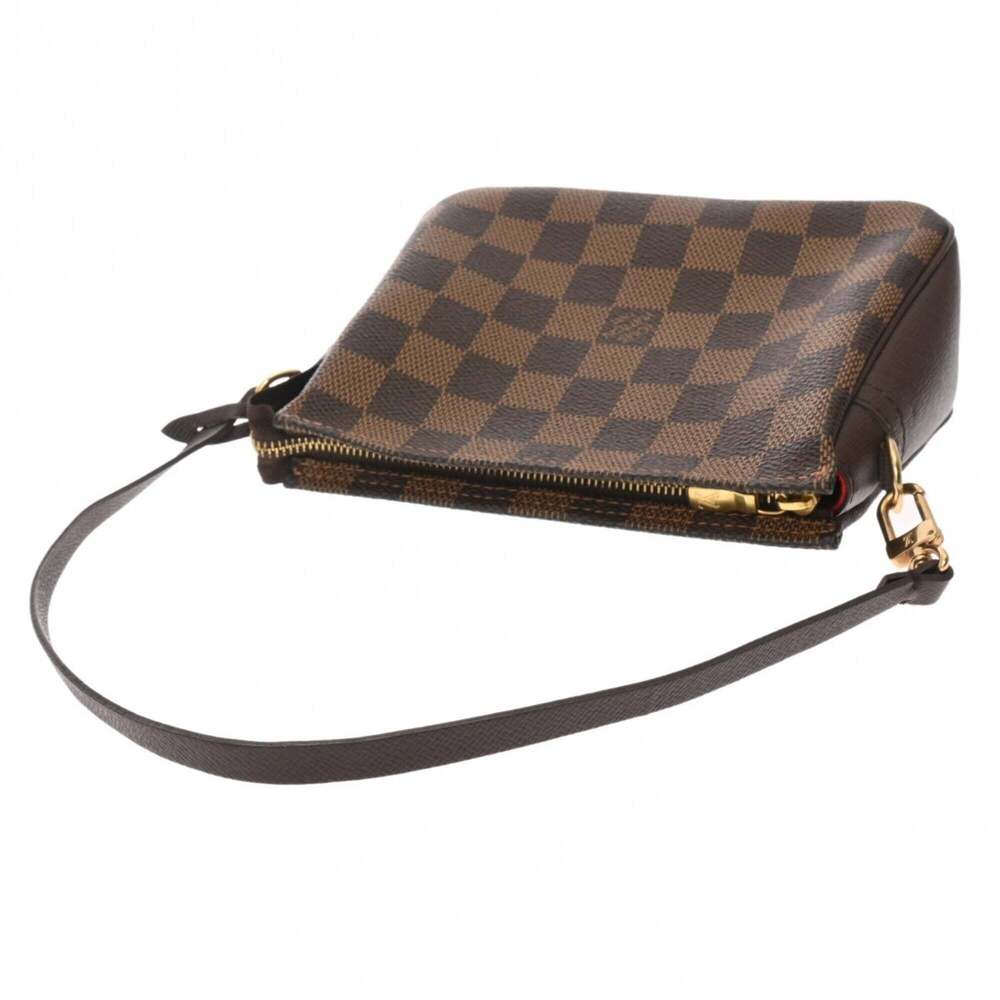 LOUIS VUITTON Brown Damier Canvas Pouch - Picture 4 of 11